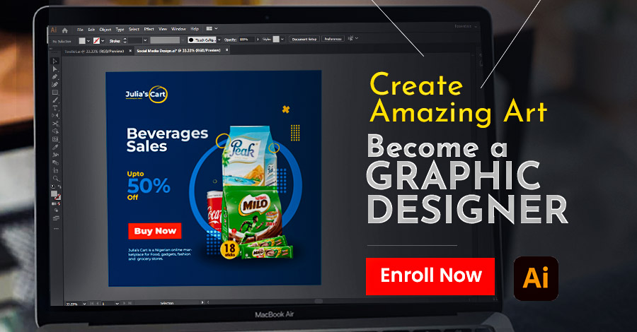 Web – Graphic Design – Adobe illustrator